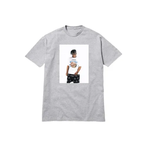 JUICE WRLD Серый Мужской T-Рубашки