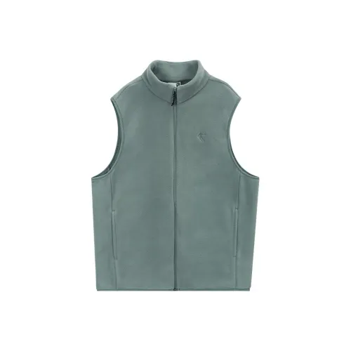 QIAODAN Жилет Мужской Лесной Серый Зеленый