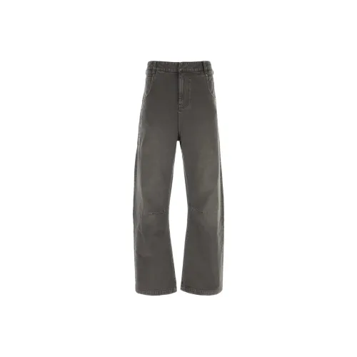 Entire Studios Женские джинсы угольно-серого цвета