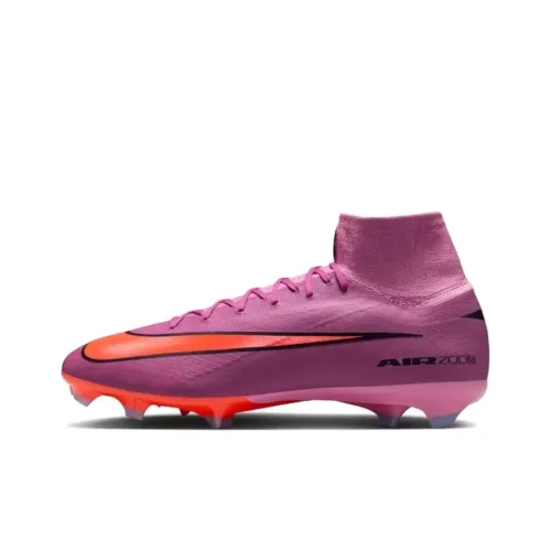 Nike Mercurial Superfly 10 Pro Устойчивые к истиранию футбольные бутсы унисекс красные