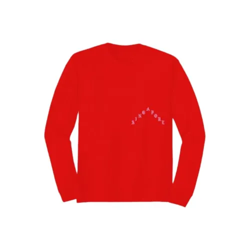 Kanye West Red Men's T-Shirts Kanye West Красные Мужские Футболки