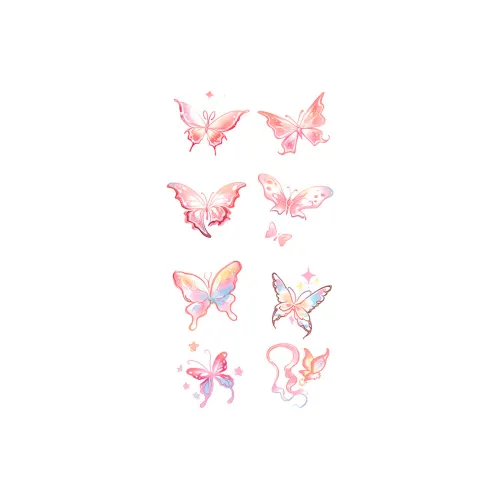 SHITIAN Иллюзия Light Wing Многоцветный Tattoo Наклейка