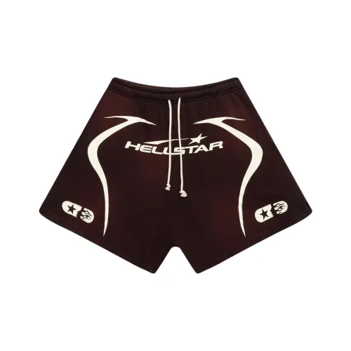 Hellstar Повседневные шорты Мужские Коричневые