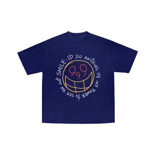 JUICE WRLD x The Weeknd T-Shirt Мужской Синий