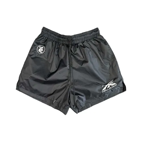Hellstar Повседневные шорты Мужские Черные