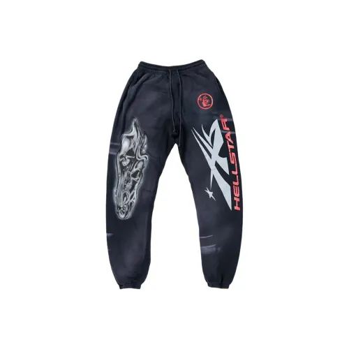 Hellstar Повседневные брюки Мужские Полночь Черный
