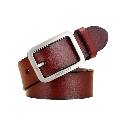 JEANSWEST Коровья кожа Спилок Ремни Унисекс 3,3 см
