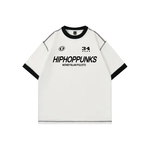 HIPHOPPUNKS Белая Унисекс Футболка
