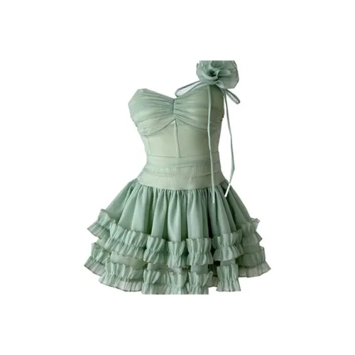 JOSR Зеленые Женские Слиплатья