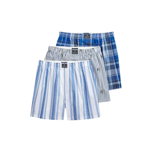 Polo Ralph Lauren Boxers Мужские 3 упаковки Небесно-синий