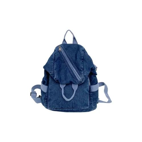 WXRX Denim Backpack Women's Blue Light Blue