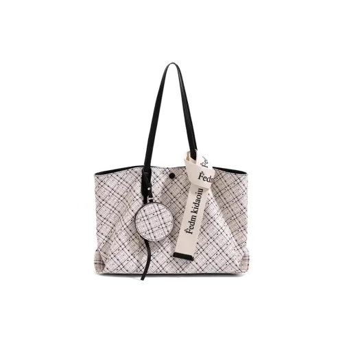 CLEVER KETCH ПУ (полиуретан) Сумка-тоут Сумка для покупок Сумка через плечо Большая женская Экрю