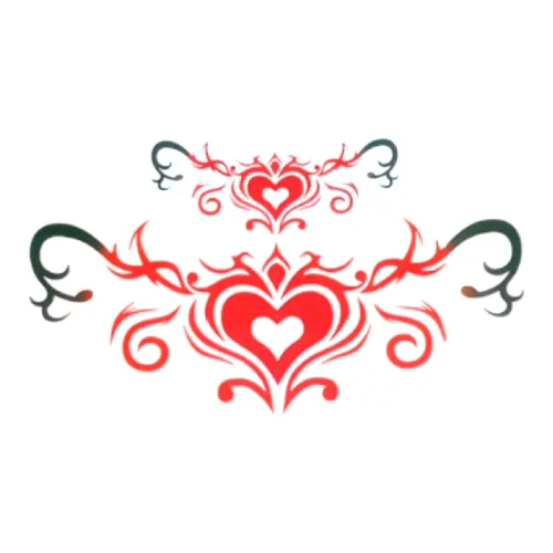 LIEJI 46 Многоцветный Татуировка Наклейка