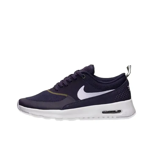 Nike Air Max THEA Устойчивая к истиранию Низкая Повседневная обувь Женская Фиолетовая