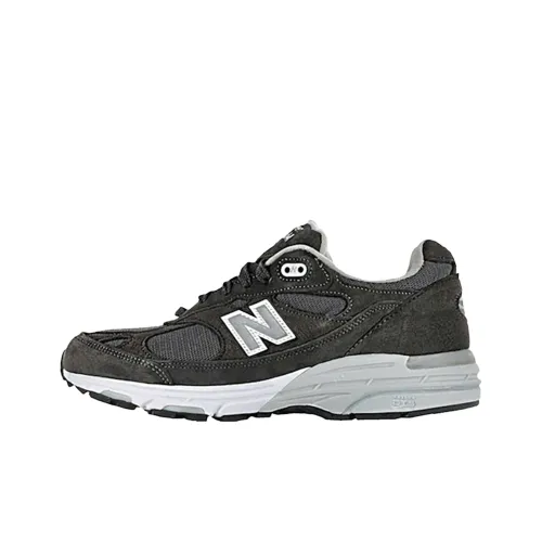 New Balance NB 993 Устойчивый к истиранию Низкий Топ Повседневная Обувь Унисекс Темно-Серый