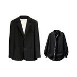 Black (Бизнес костюм + Черная рубашка + Галстук)