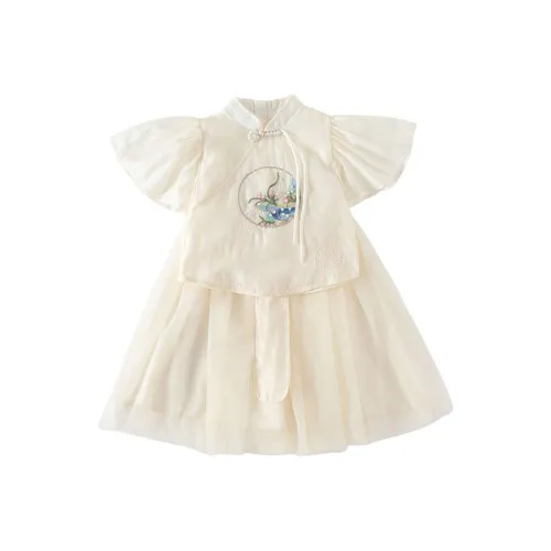 Lanza Ханьфу 2 предмета Набор для детей в возрасте 3-7 лет