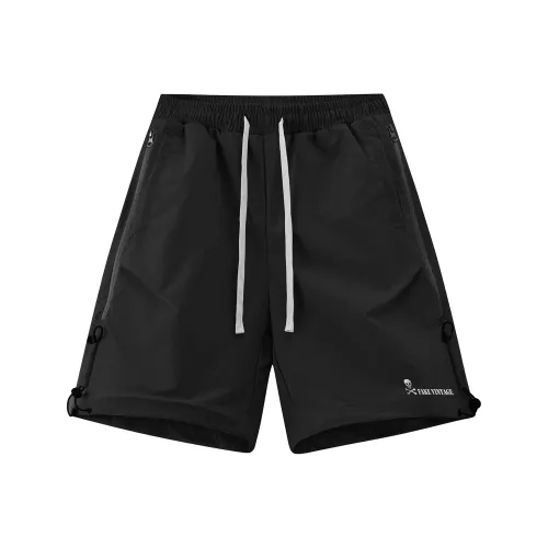 FAKE VINTAGE Повседневные шорты унисекс