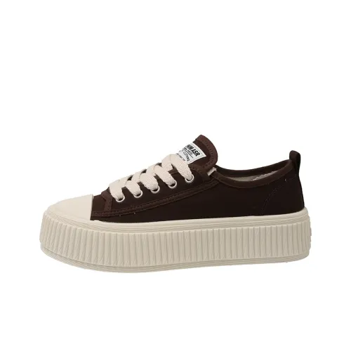 SUPEREDGE Low-Top Canvas Shoes Women's