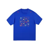 Синий обновленная ткань
