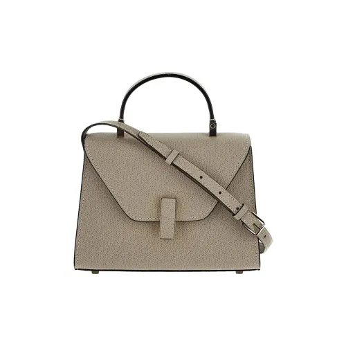 Valextra Iside Кожа Сумка через плечо Сумка Мини Женская Серого цвета