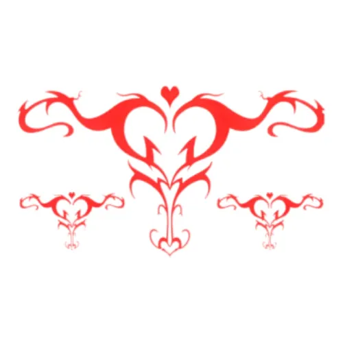 LIEJI 58 Многоцветный Татуировка Наклейка