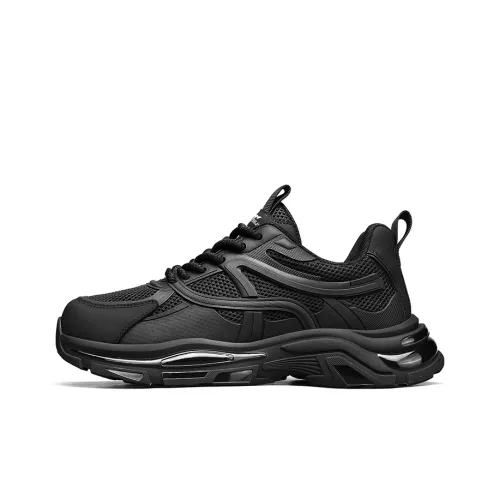 G.N.SHIJIA Низкий топ кэжуал мужской черный