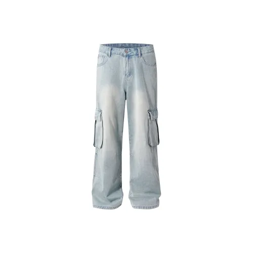 MT99 Синие Унисекс Джинсы