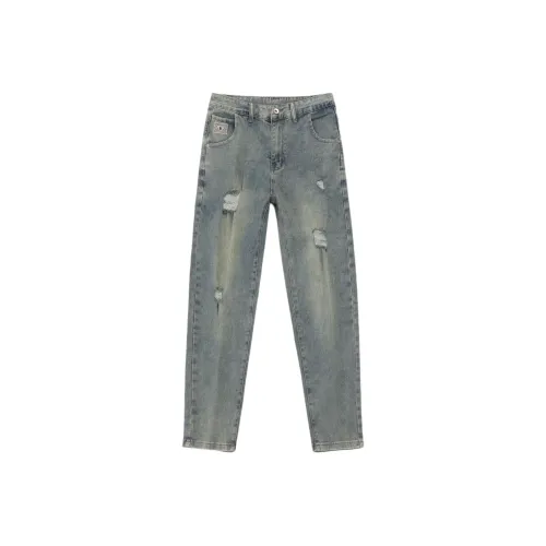 Tonlion Синие Унисекс Джинсы