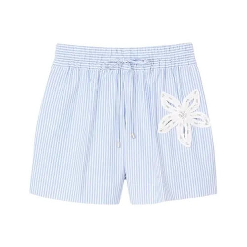SANDRO Небесно-голубые Женские Повседневные шорты