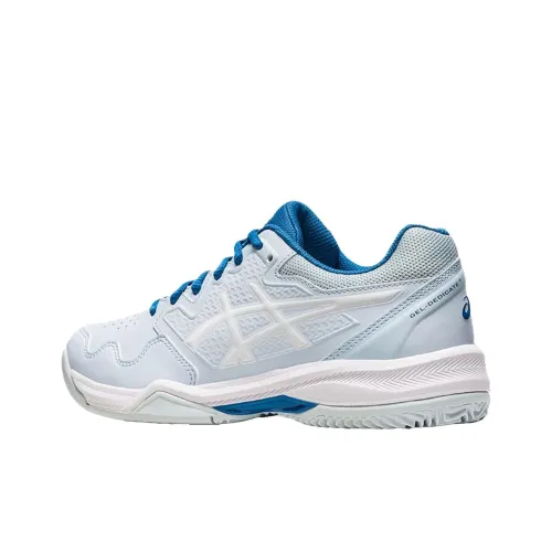 Asics Гель Dedicate 7 Устойчивые к истиранию Низкие Кроссовки для тенниса Женские Синие