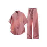 Кожаный красный