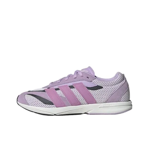 Adidas LIGHTBLAZE Устойчивый к истиранию Низкий Топ Повседневные Беговые кроссовки Женские Фиолетовые Черные