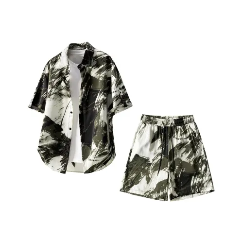 HATCHESSEL Рубашка Комплект Мужской 2-Предметный Комплект