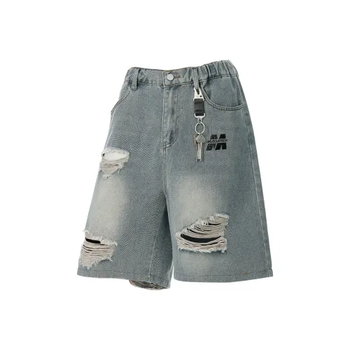 MUSCLETECH Унисекс Джинсовые шорты