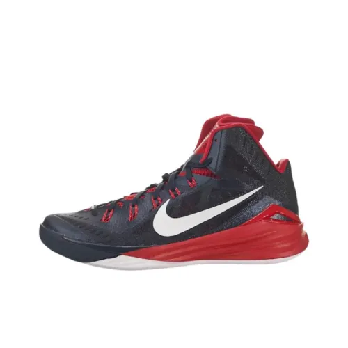 Nike Hyperdunk 2014 Устойчивые к истиранию Низкие Баскетбольные кроссовки Унисекс Черные Красные