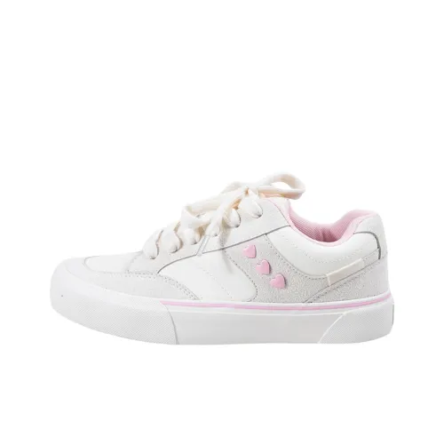 BOOM GUY POW Взрывной Энергия 100% Износостойкий И Легкий Низкий Топ Скейтборд Кроссовки Женские Светлый Бежевый