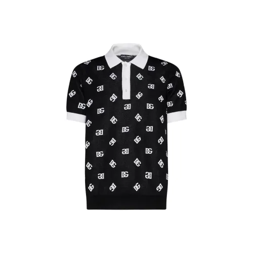 Dolce & Gabbana Мужская черная поло