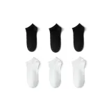 3 черных + 3 белых