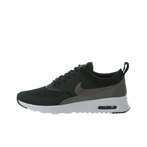 Nike Air Max THEA Устойчивая к истиранию Низкая Повседневная обувь Женская Зеленая