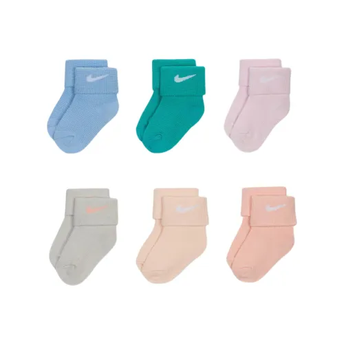 Носки Nike 6 пар для малышей и детей младшего возраста