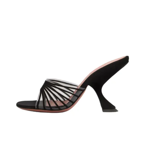 AMINA MUADDI Тихий Слипоны 9 см Женские Черный