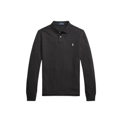 Polo Ralph Lauren Мужское Поло Темно-Серое