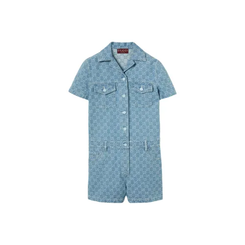 GUCCI Синие Женские Комбинезоны