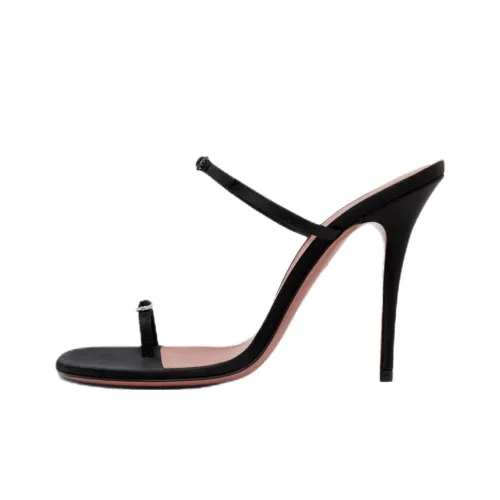 AMINA MUADDI Слипоны 10,5 см Женские Черные