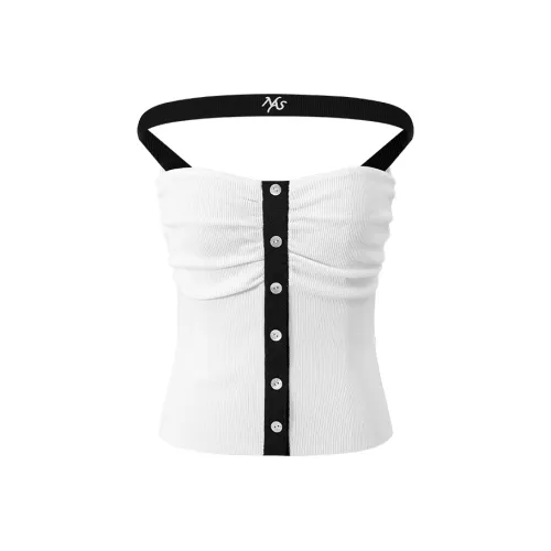 NAWS Белые Женские Майки