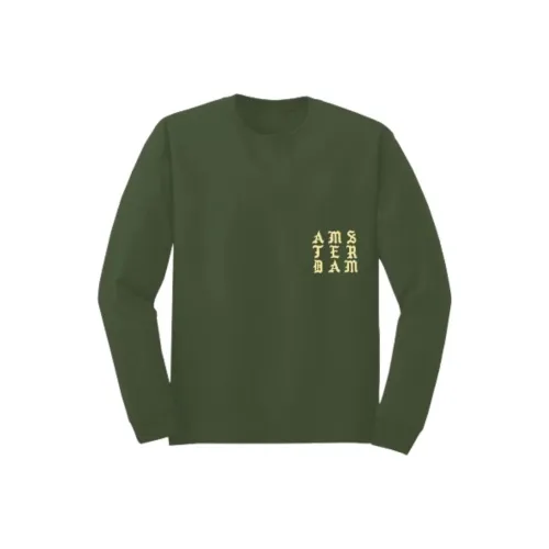 Kanye West T-Shirt Мужская Армейский Зеленый