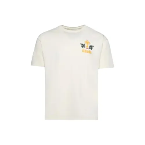 Rhude Белая Унисекс Футболка