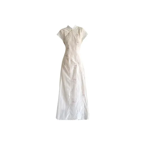 VKXOW Короткое платье с короткими рукавами женское