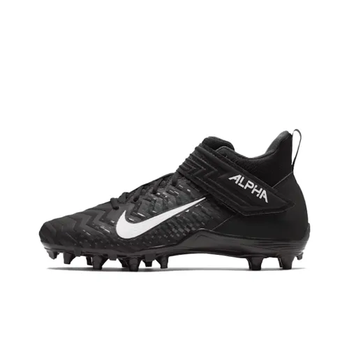 Nike Alpha Menace 2 Мужские футбольные бутсы устойчивые к истиранию черные